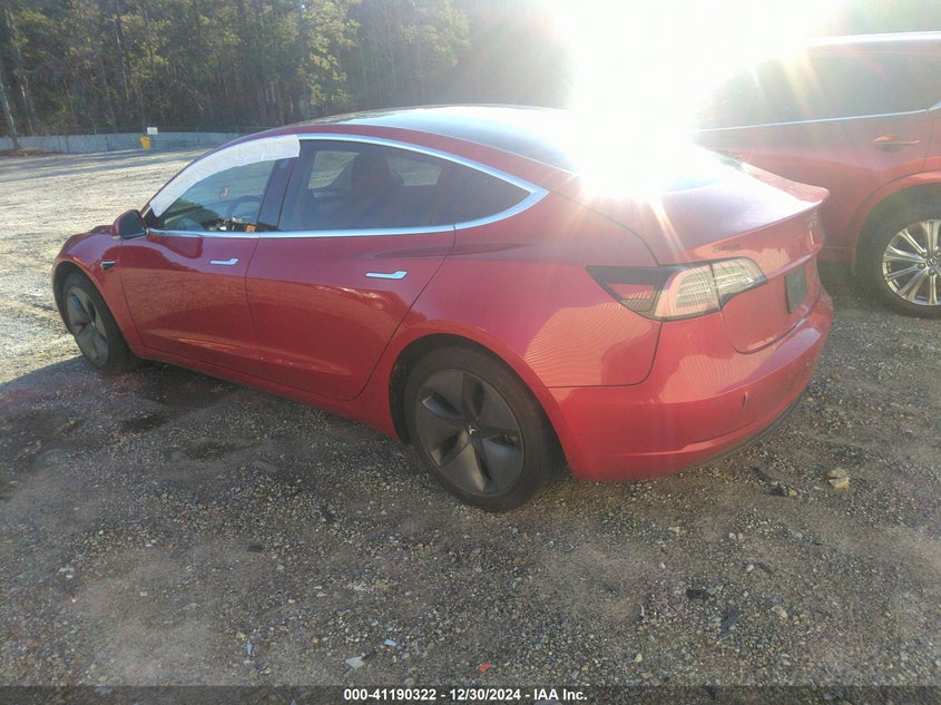 Vin: 5yj3e1ea8kf298906, lot: 41680614, tesla model 3 long range/mid range/standard range/standard range plus 20193