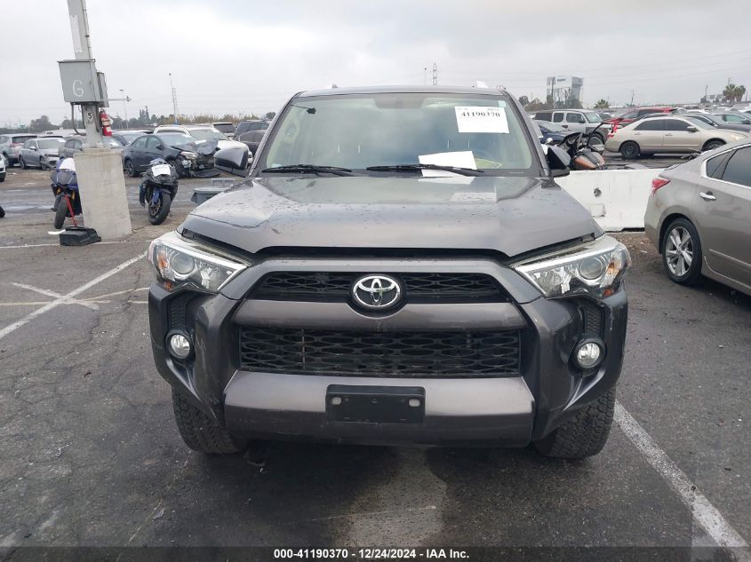 VIN JTEBU5JR0J5516950 2018 Toyota 4runner, SR5 no.12