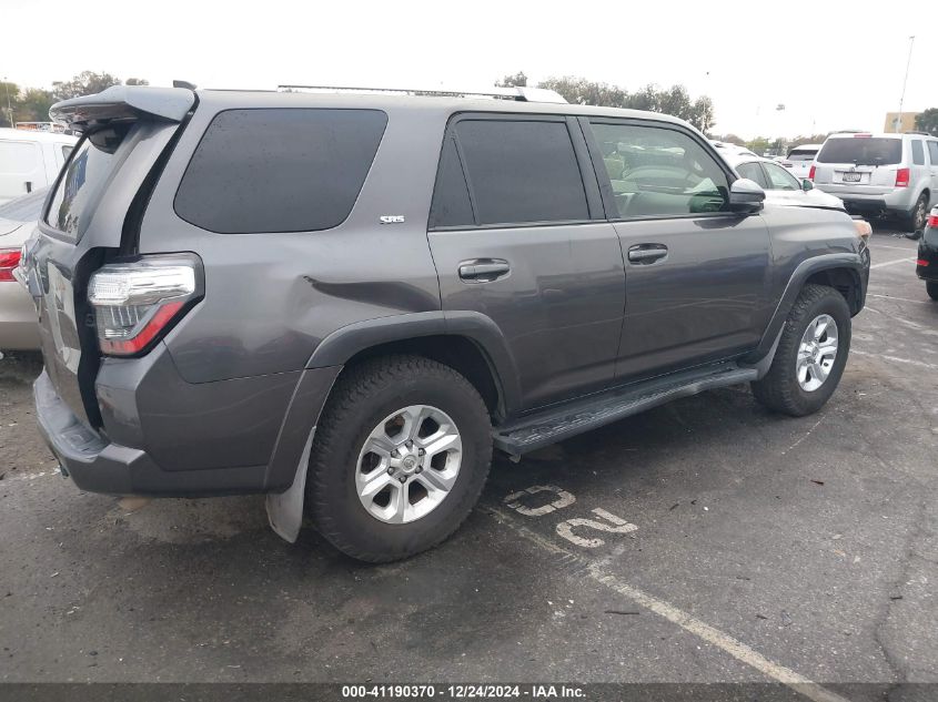 VIN JTEBU5JR0J5516950 2018 Toyota 4runner, SR5 no.4