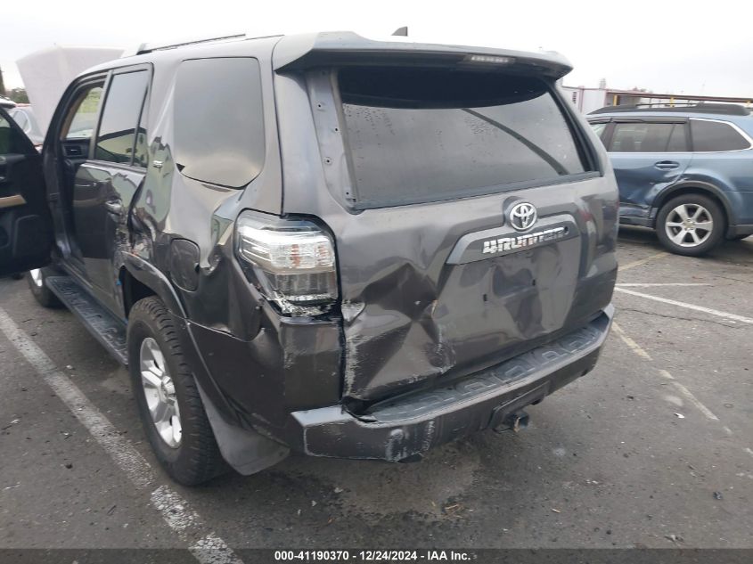 VIN JTEBU5JR0J5516950 2018 Toyota 4runner, SR5 no.6