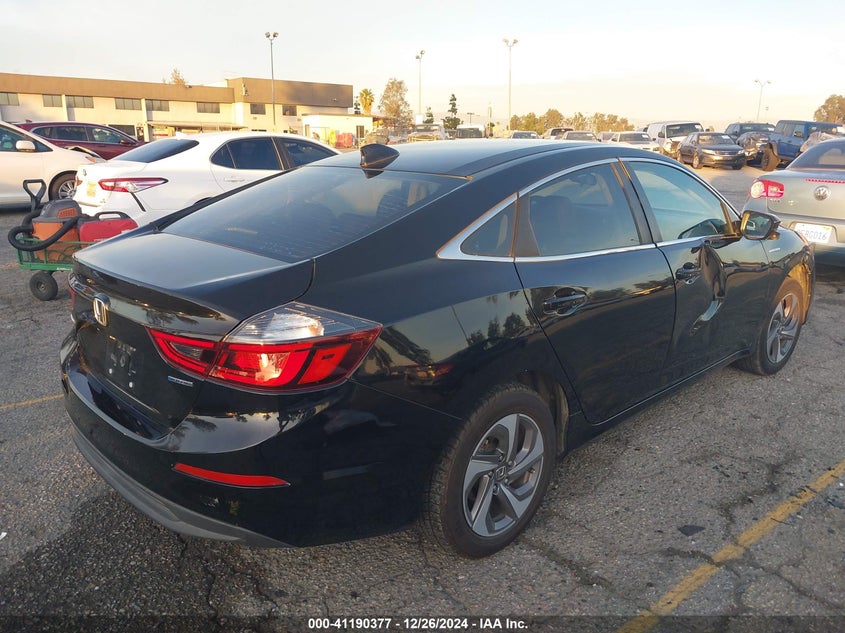 2019 HONDA INSIGHT VIN: 19XZE4F56KE002929