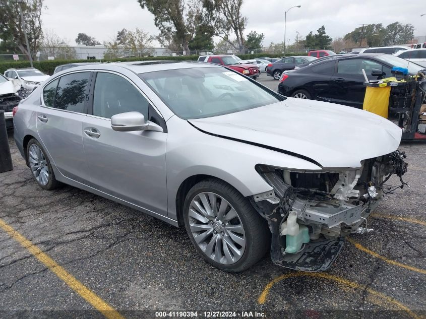 VIN JH4KC1F93EC006567 2014 ACURA RLX no.1