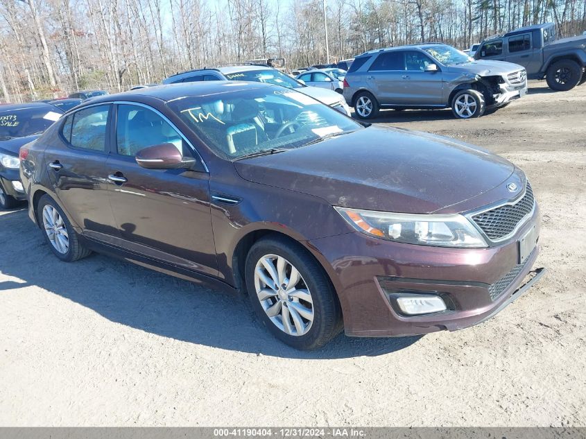 VIN 5XXGM4A71FG459888 2015 KIA Optima, LX no.1