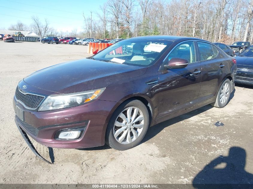 VIN 5XXGM4A71FG459888 2015 KIA Optima, LX no.2