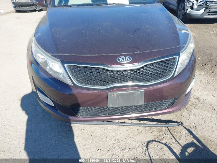 VIN 5XXGM4A71FG459888 2015 KIA Optima, LX no.6