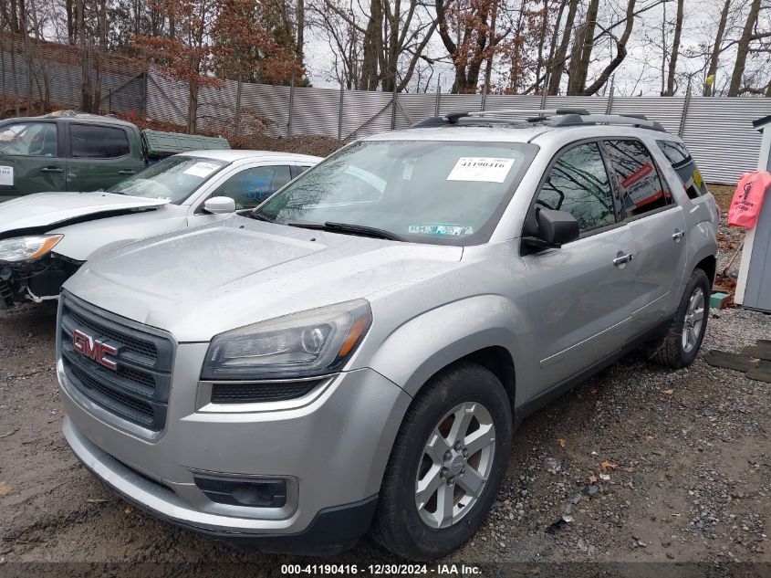 VIN 1GKKVPKD9FJ340838 2015 GMC ACADIA no.2