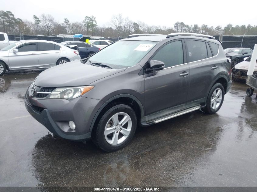 VIN 2T3RFREV4EW188202 2014 Toyota RAV4, Xle no.2