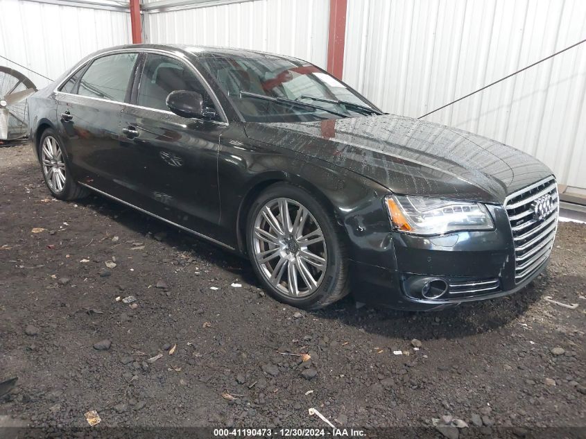 VIN WAUR2AFD9DN010999 2013 Audi A8, L 4.0T no.1