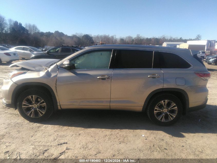 VIN 5TDJKRFH3FS119375 2015 TOYOTA HIGHLANDER no.15