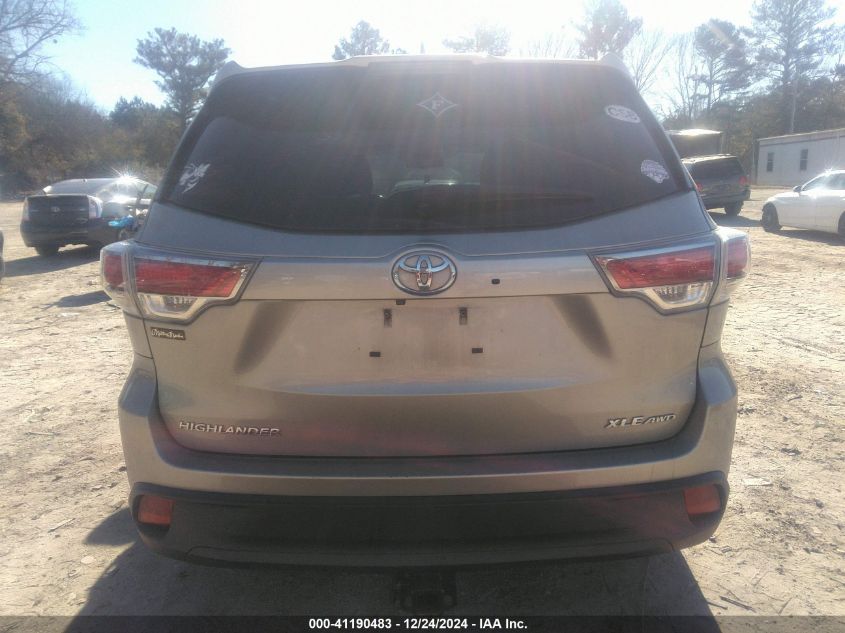 VIN 5TDJKRFH3FS119375 2015 TOYOTA HIGHLANDER no.17