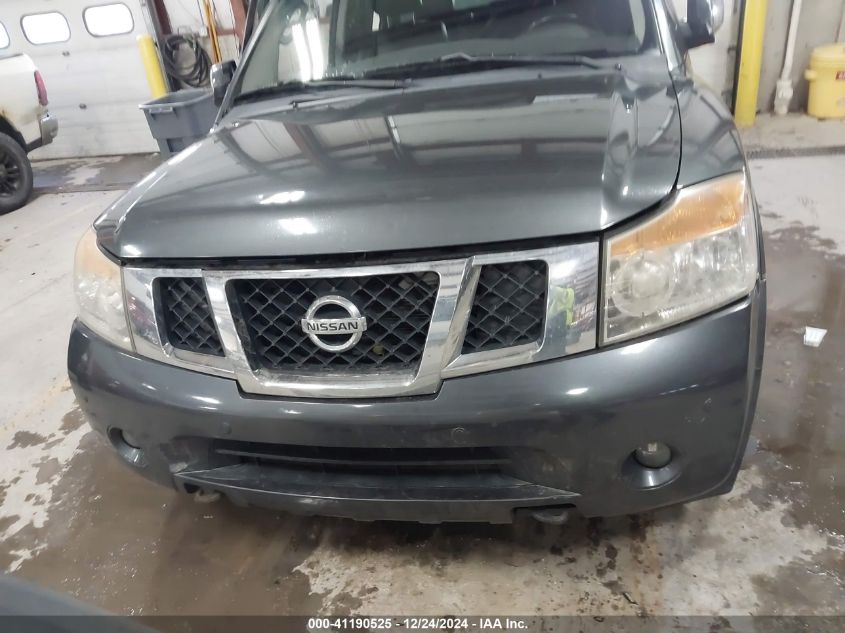 2012 Nissan Armada Platinum VIN: 5N1AA0NE6CN610882 Lot: 41190525