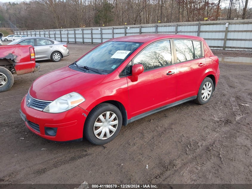 2007 NISSAN VERSA VIN: 3N1BC13E27L384389