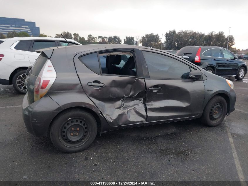 VIN JTDKDTB32E1570282 2014 TOYOTA PRIUS C no.13