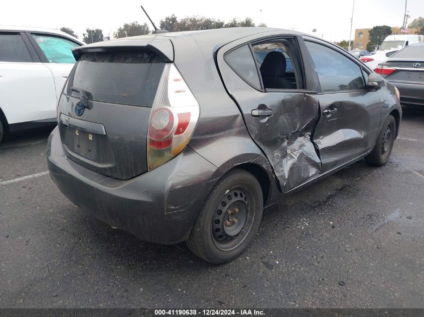 VIN JTDKDTB32E1570282 2014 TOYOTA PRIUS C no.4