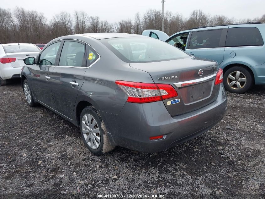 VIN 3N1AB7AP6FY312294 2015 Nissan Sentra, S no.3