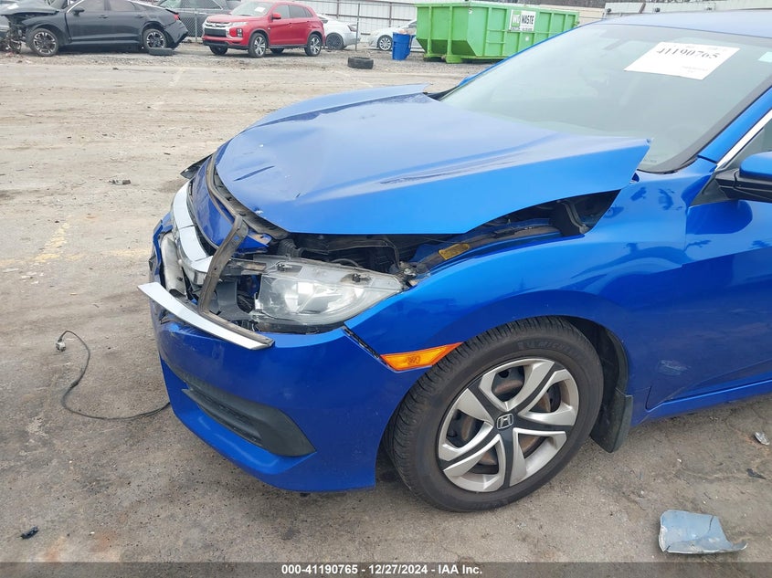 2018 HONDA CIVIC LX - 19XFC2F56JE006751