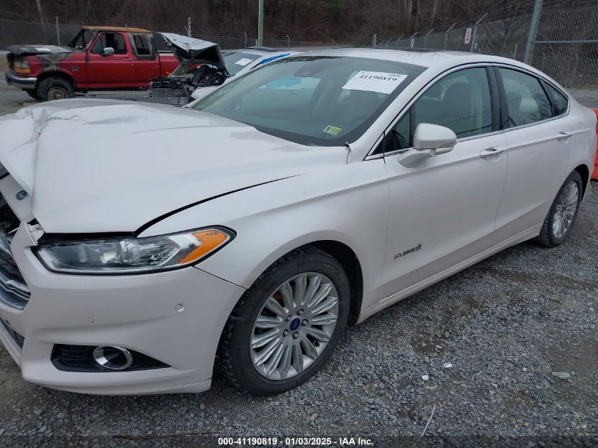 VIN 3FA6P0LU5FR177453 2015 Ford Fusion, Hybrid SE no.2