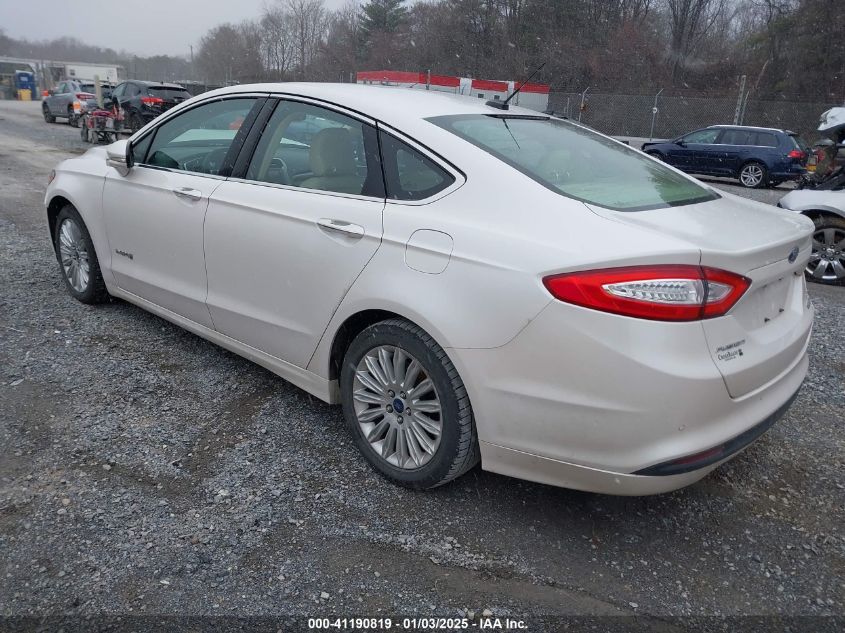 VIN 3FA6P0LU5FR177453 2015 Ford Fusion, Hybrid SE no.3