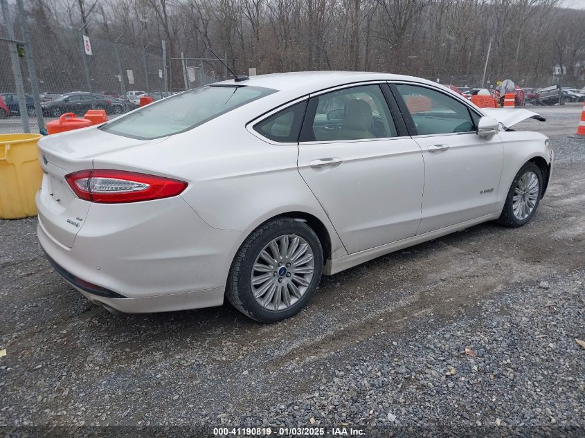 VIN 3FA6P0LU5FR177453 2015 Ford Fusion, Hybrid SE no.4