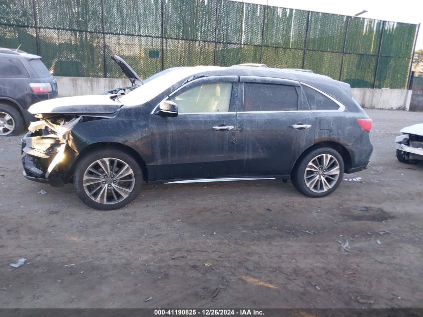 VIN 5FRYD4H58HB011421 2017 ACURA MDX no.14