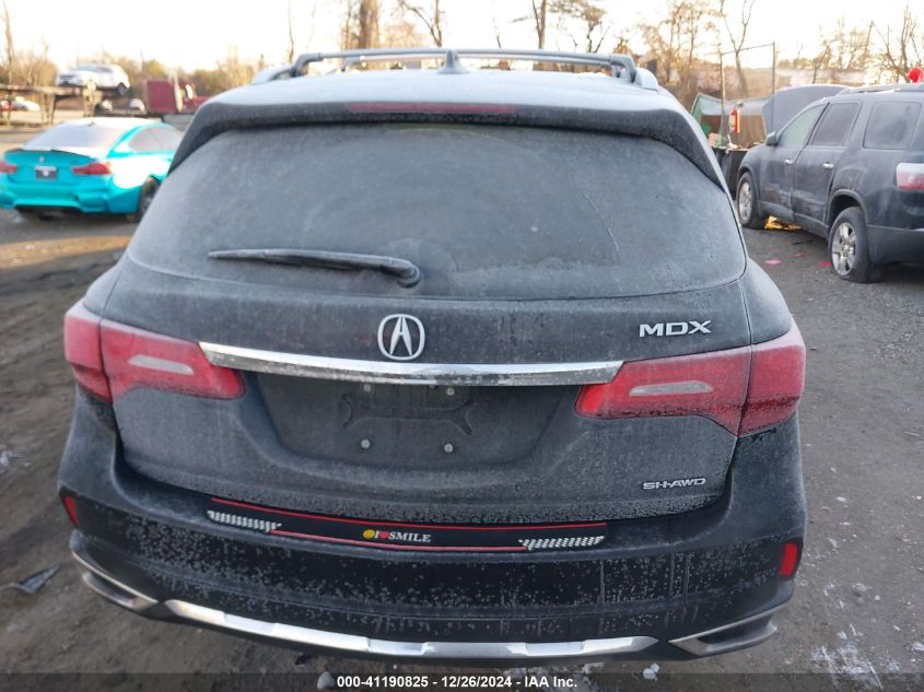 VIN 5FRYD4H58HB011421 2017 ACURA MDX no.16