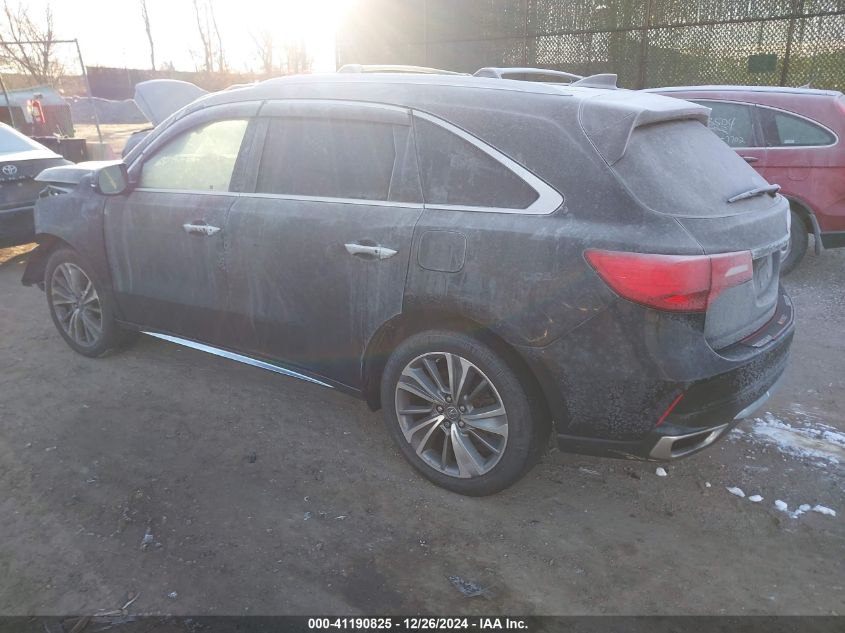 VIN 5FRYD4H58HB011421 2017 ACURA MDX no.3