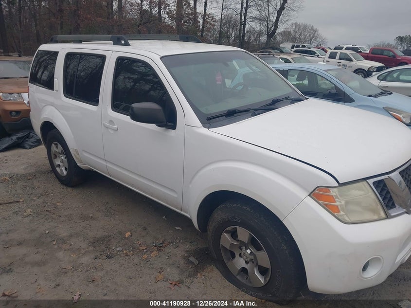 2011 NISSAN PATHFINDER VIN: 5N1AR1NN6BC631966