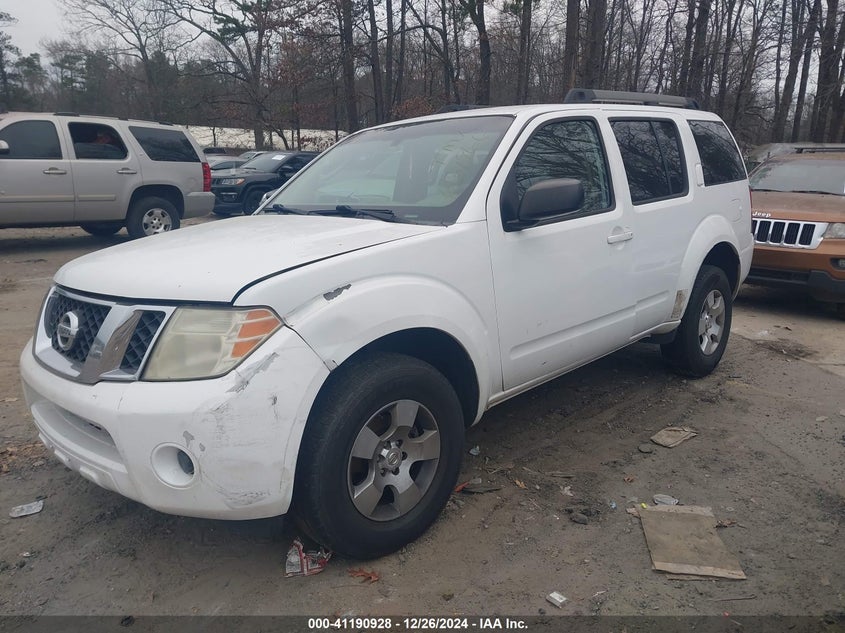 2011 NISSAN PATHFINDER VIN: 5N1AR1NN6BC631966