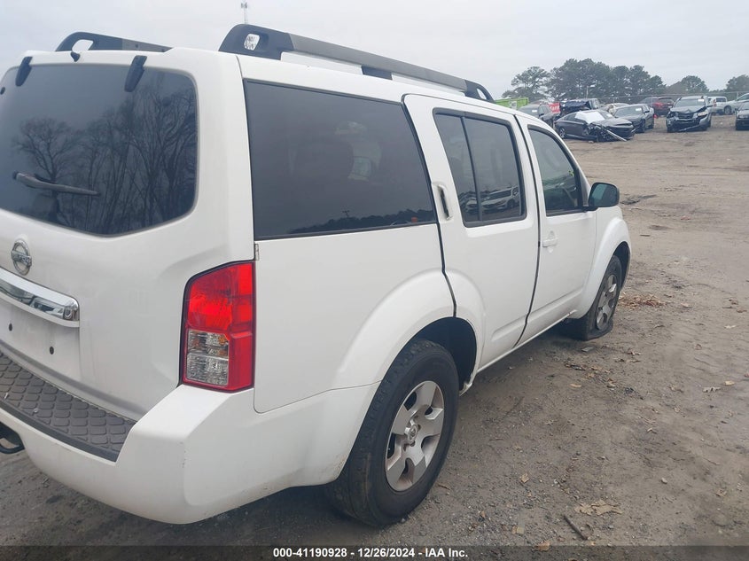 2011 NISSAN PATHFINDER VIN: 5N1AR1NN6BC631966