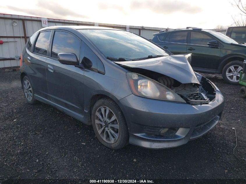 VIN JHMGE8H54DC029275 2013 HONDA FIT no.1