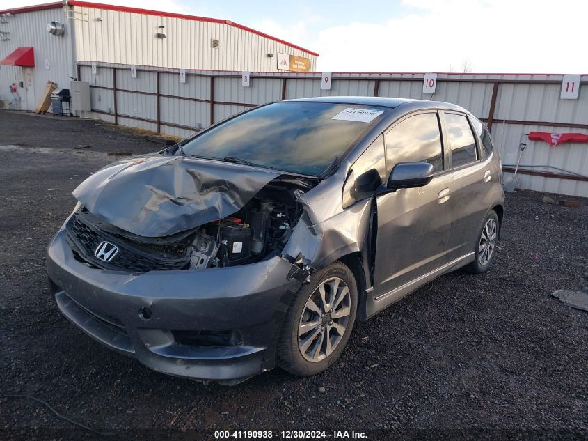 VIN JHMGE8H54DC029275 2013 HONDA FIT no.2