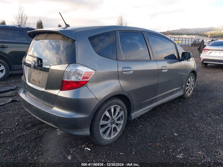 VIN JHMGE8H54DC029275 2013 HONDA FIT no.4