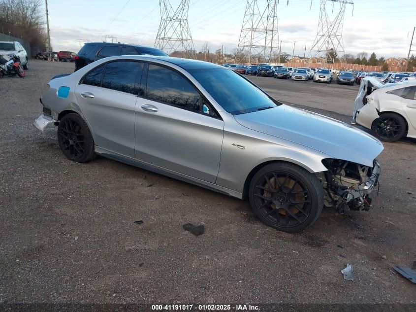 VIN 55SWF6EB9JU255673 2018 Mercedes-Benz AMG C 43,... no.1