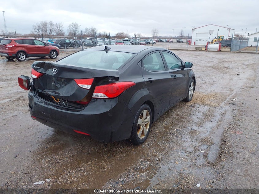 2013 HYUNDAI ELANTRA VIN: KMHDH4AE9DU738594