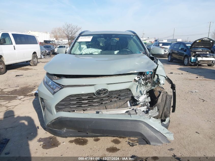 VIN 2T3P1RFVXMW183461 2021 TOYOTA RAV4 no.11