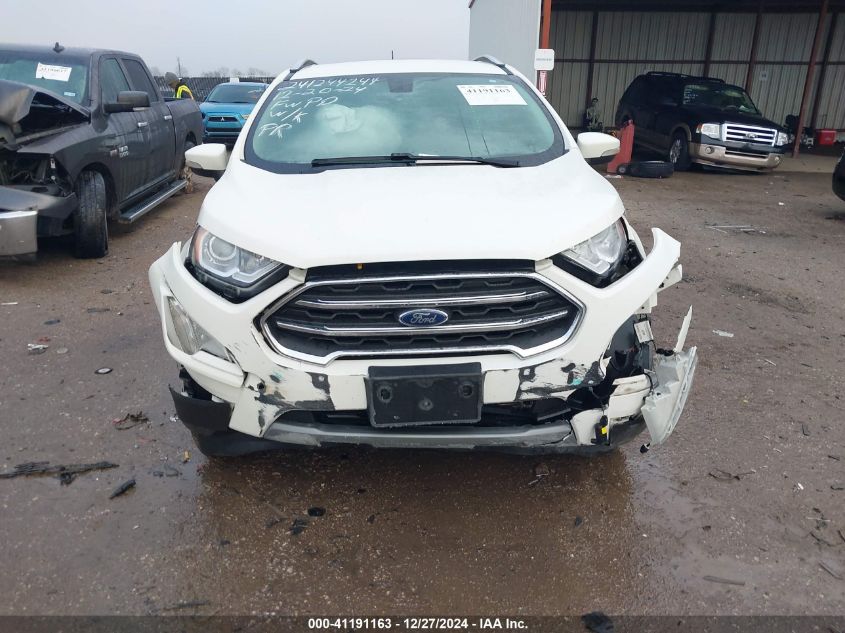 2020 Ford Ecosport Titanium VIN: MAJ6S3KLXLC351472 Lot: 41191163