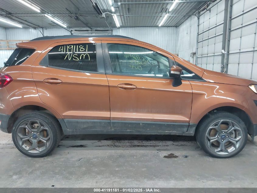 2018 Ford Ecosport Ses VIN: MAJ6P1CL9JC209194 Lot: 41191181