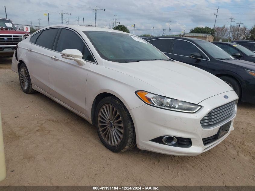 VIN 3FA6P0K98GR124082 2016 Ford Fusion, Titanium no.1