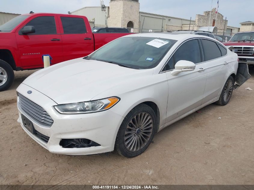 VIN 3FA6P0K98GR124082 2016 Ford Fusion, Titanium no.2