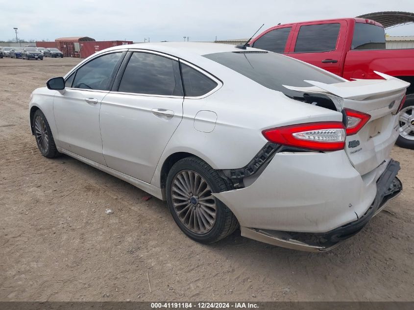 VIN 3FA6P0K98GR124082 2016 Ford Fusion, Titanium no.3