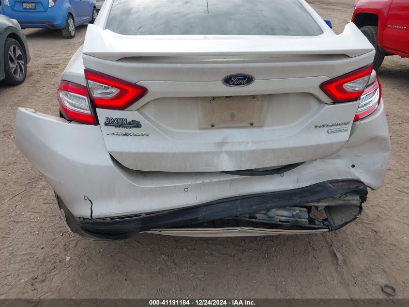 2016 FORD FUSION TITANIUM - 3FA6P0K98GR124082