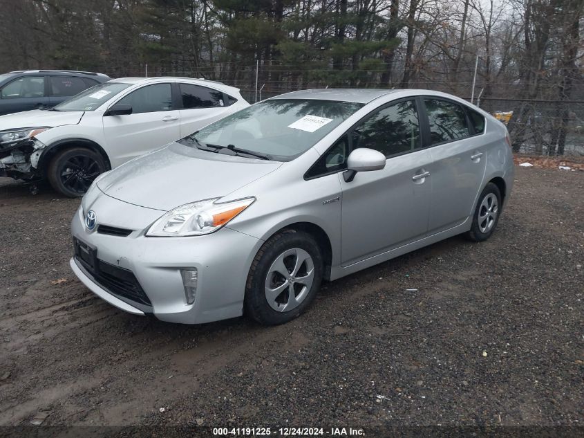 VIN JTDKN3DU4D5592326 2013 Toyota Prius, Two no.2