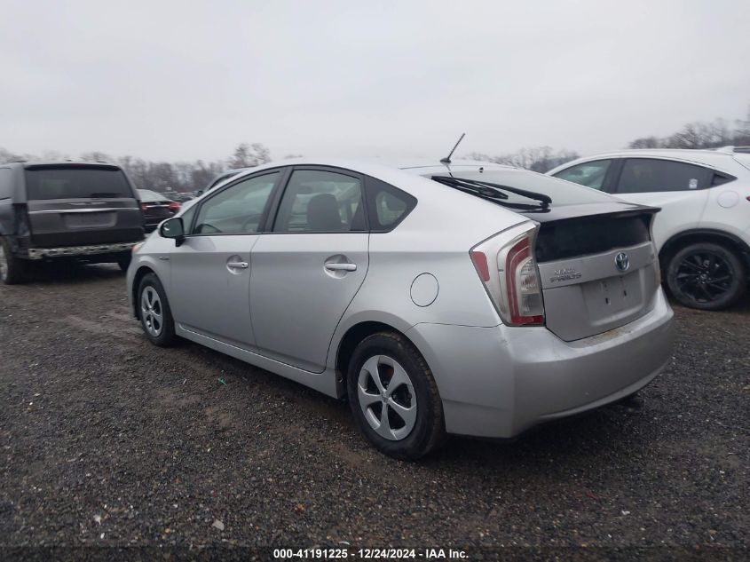 VIN JTDKN3DU4D5592326 2013 Toyota Prius, Two no.3