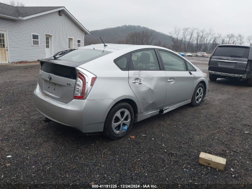 VIN JTDKN3DU4D5592326 2013 Toyota Prius, Two no.4