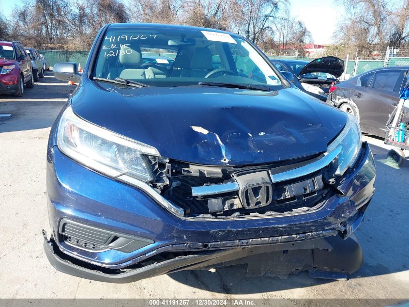 VIN 2HKRM4H37FH695929 2015 Honda CR-V, LX no.6