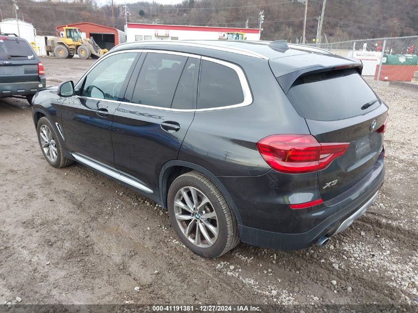 VIN 5UXTR9C57KLD94694 2019 BMW X3, Xdrive30I no.3