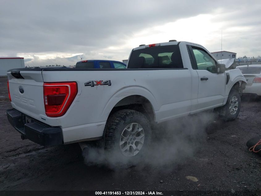 VIN 1FTNF1E82MKD70725 2021 Ford F-150, XL no.4