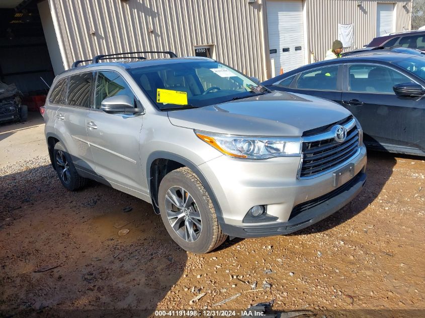 2016 TOYOTA HIGHLANDER