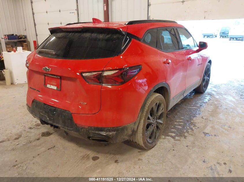 Vin: 3gnkbjrsxks577389, lot: 41681817, chevrolet blazer rs 20194