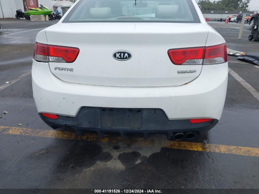 2010 Kia Forte Koup Ex VIN: KNAFU6A24A5300711 Lot: 41191526